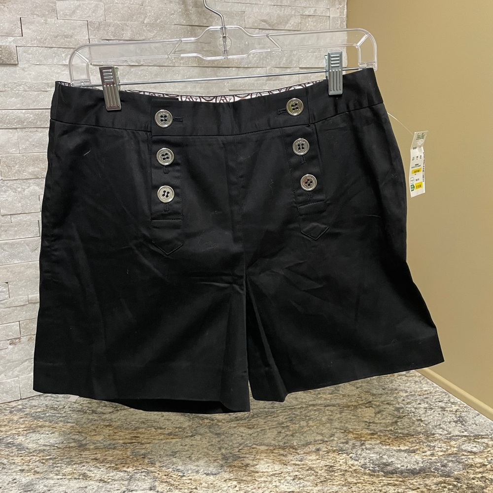 Adrienne Vittadini White Sailor Shorts white sailor shorts. New with tags size 4